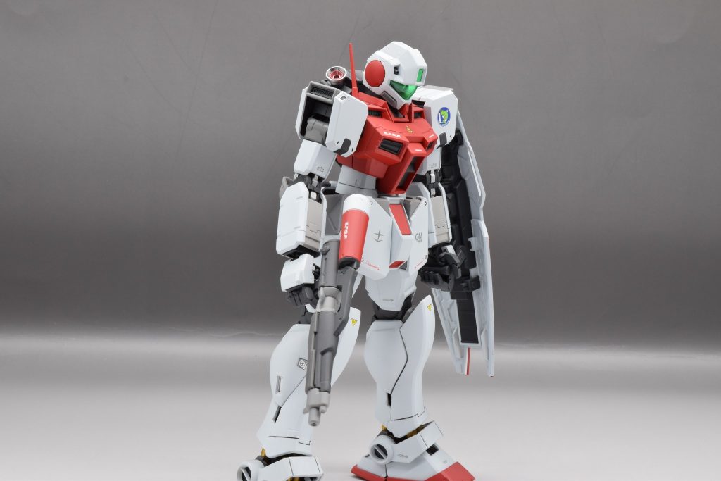 ジムコマンド宇宙戦仕様–5枚目/制作者：アンジェロのプラモデル工房