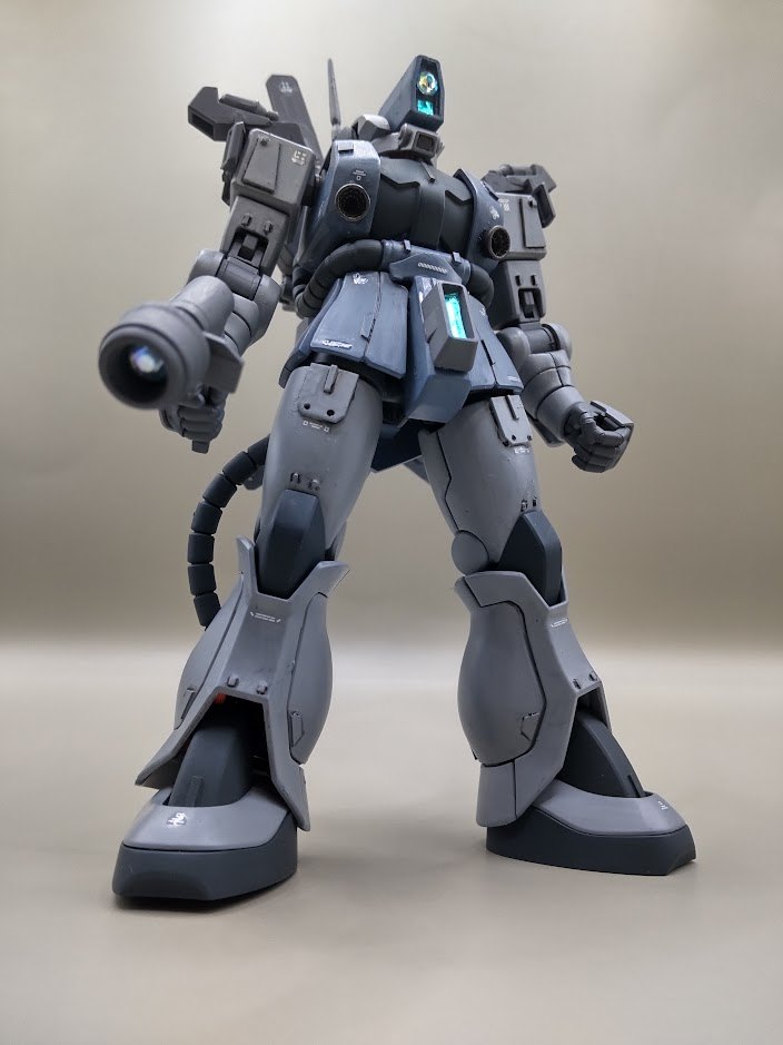 ジオン系のキットは久しぶりに作ったのですが自分の作風って極端には変わらないですよねw水性筆塗、ノントップコート仕上げです♪