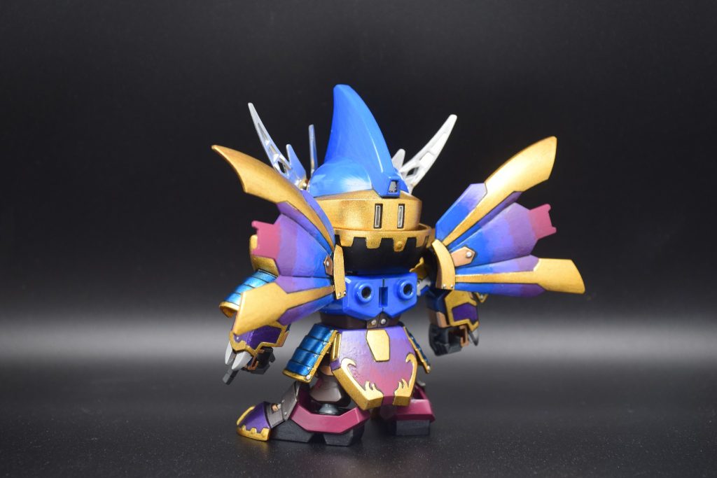 曹操ガンダム (真三國無雙color ver.) – SDガンダム三国伝 筆塗り全塗装–3枚目/制作者：KaTim