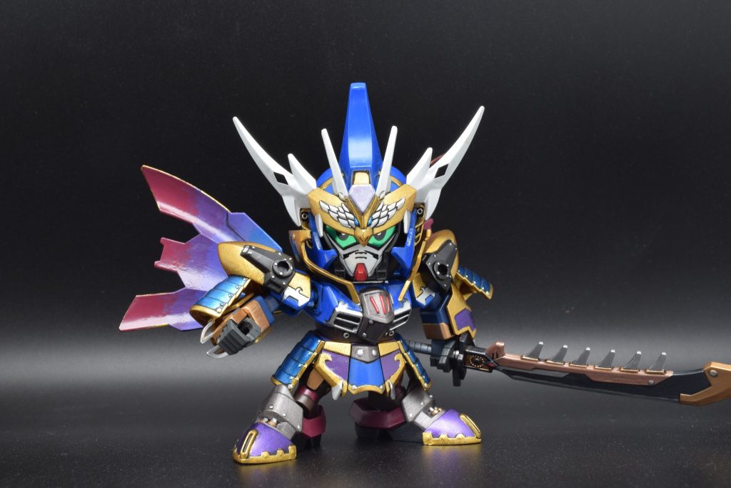 曹操ガンダム (真三國無雙color ver.) – SDガンダム三国伝 筆塗り全塗装–5枚目/制作者：KaTim