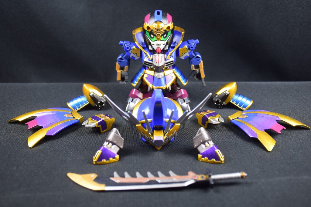 曹操ガンダム (真三國無雙color ver.) – SDガンダム三国伝 筆塗り全塗装–6枚目/制作者：KaTim