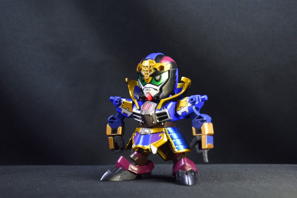 曹操ガンダム (真三國無雙color ver.) – SDガンダム三国伝 筆塗り全塗装–7枚目/制作者：KaTim