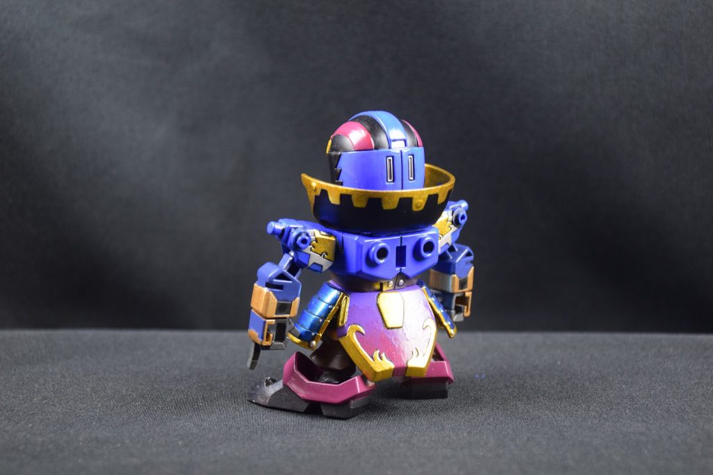 曹操ガンダム (真三國無雙color ver.) – SDガンダム三国伝 筆塗り全塗装–8枚目/制作者：KaTim