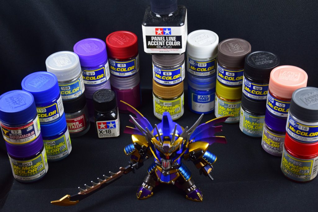 曹操ガンダム (真三國無雙color ver.) – SDガンダム三国伝 筆塗り全塗装–9枚目/制作者：KaTim
