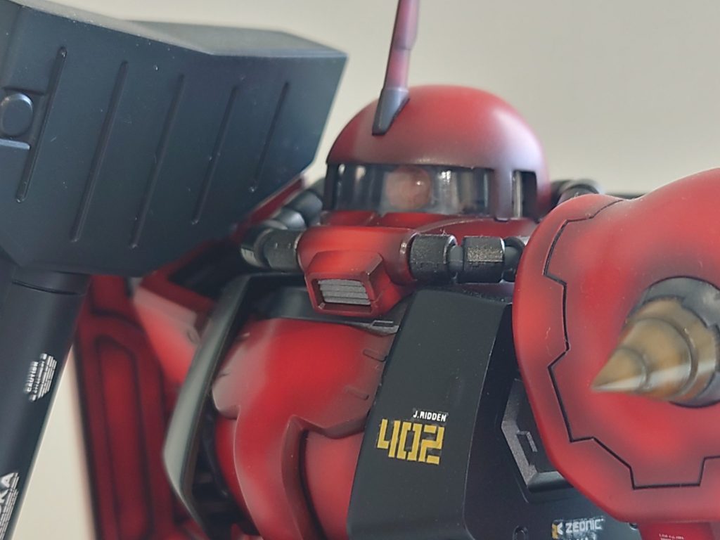 過去作 MG MS-06R-2 ジョニー・ライデン専用ザク