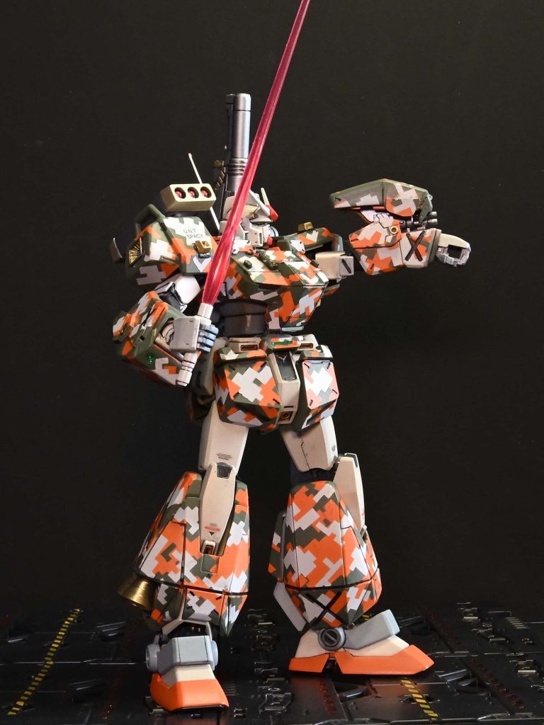 チョバム装着時にガトリング使えないのはもったいなかったので切り刻んで使用可にしました。