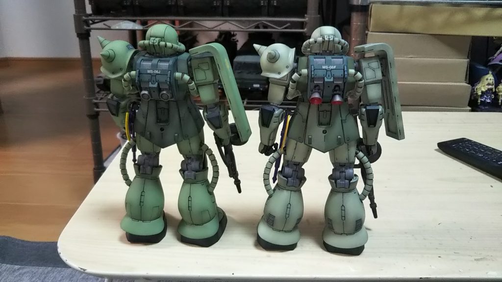 J形とF型の使用カラーの棲み分け💦（2枚目）