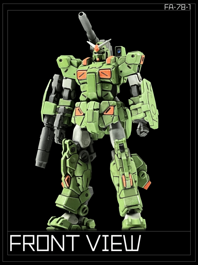 ガンダムアーティファクト フルアーマーガンダム–2枚目/制作者：MSVD