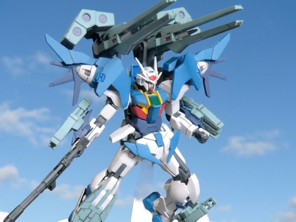 ガンダムダブルオースカイ &HWS–9枚目/制作者:キョニュウスキー