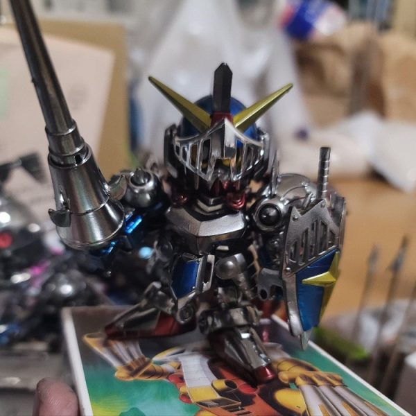 SD 騎士ガンダム　ウレタン＋ガイアメッキ
