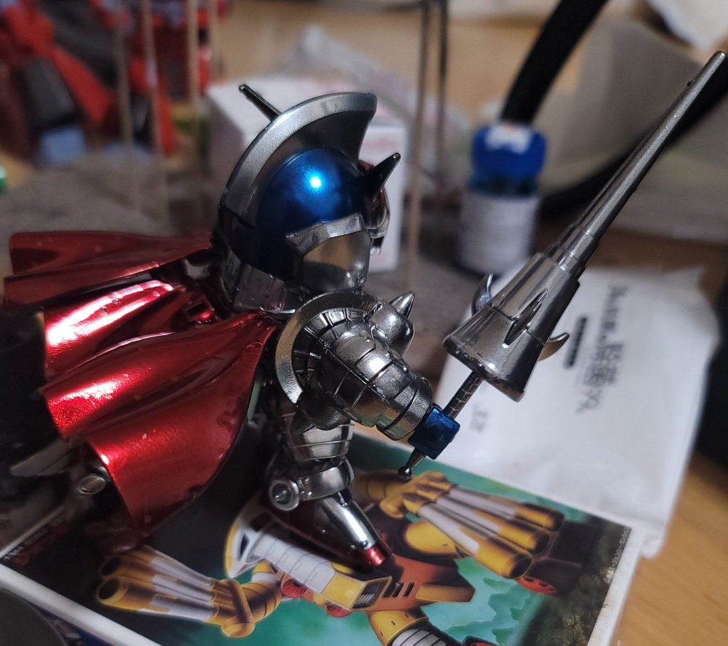 SD 騎士ガンダム　ウレタン＋ガイアメッキ–4枚目/制作者：nabewobilly