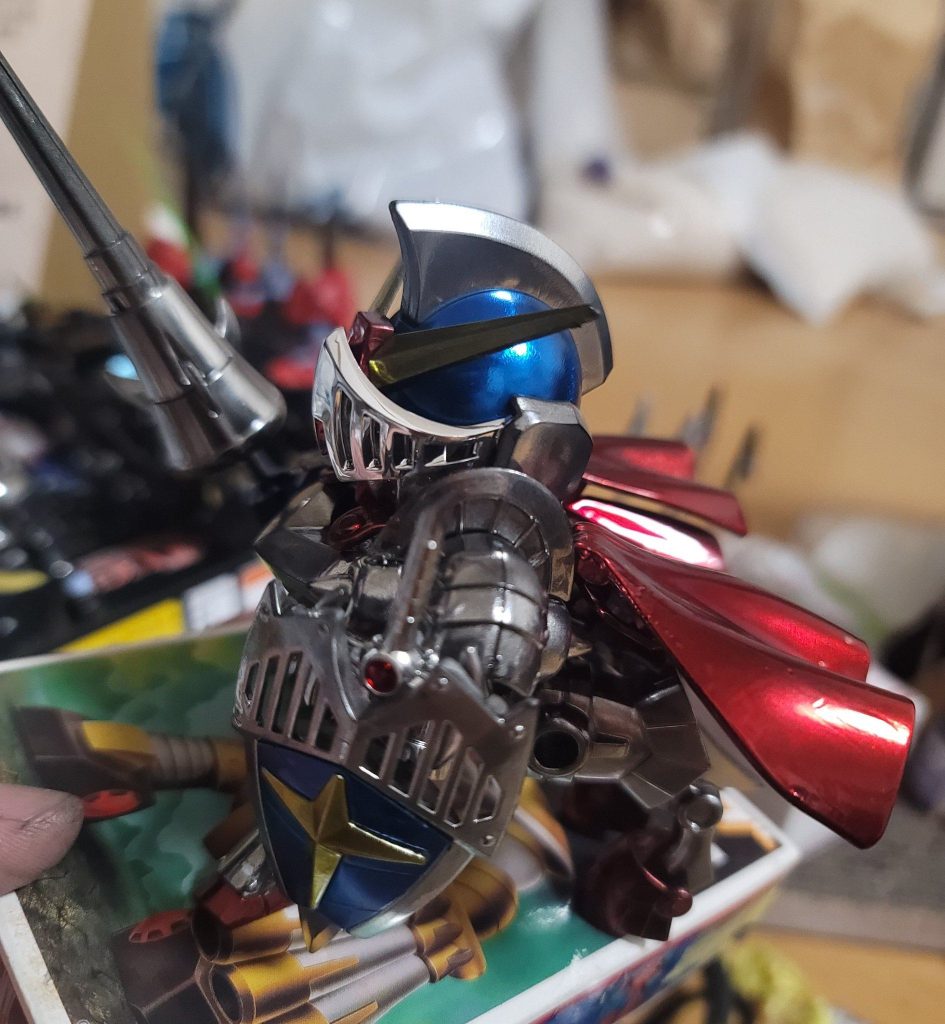 SD 騎士ガンダム　ウレタン＋ガイアメッキ–3枚目/制作者：nabewobilly