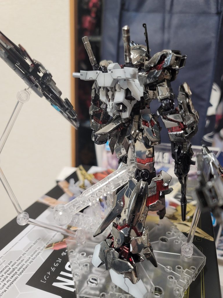 HG フェネクス　シルバーコーティング風–7枚目/制作者：nabewobilly