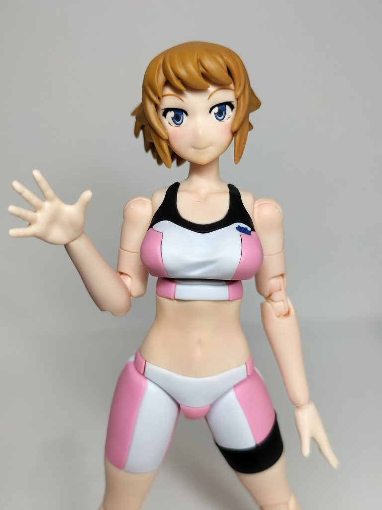 そしてなんと言っても付属のアイデカールが最高(gundam-kao3)ちゃんとアニメのパイセンでめっちゃ可愛いんですよ(gundam-kao7)過去のキットからするとこれには感動です✨️