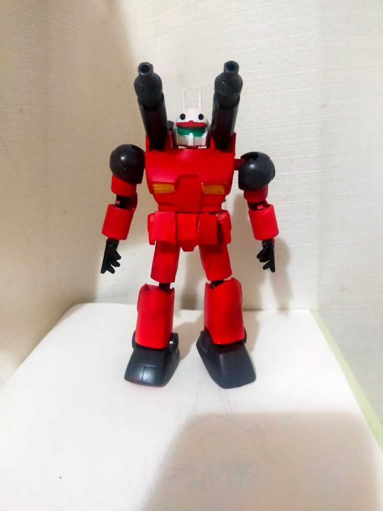 素立ち。ちょっと手足が長くなりました。