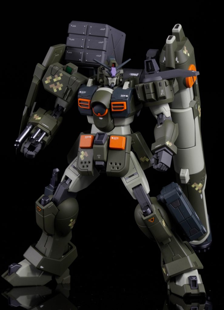 同時進行にてXとエアマスターを制作中第一弾として完成させました。さらに重装備へとミサイルポット + シールドの強化をおこないカラーリングはリアルタイプカラーっぽく塗装&nbsp;