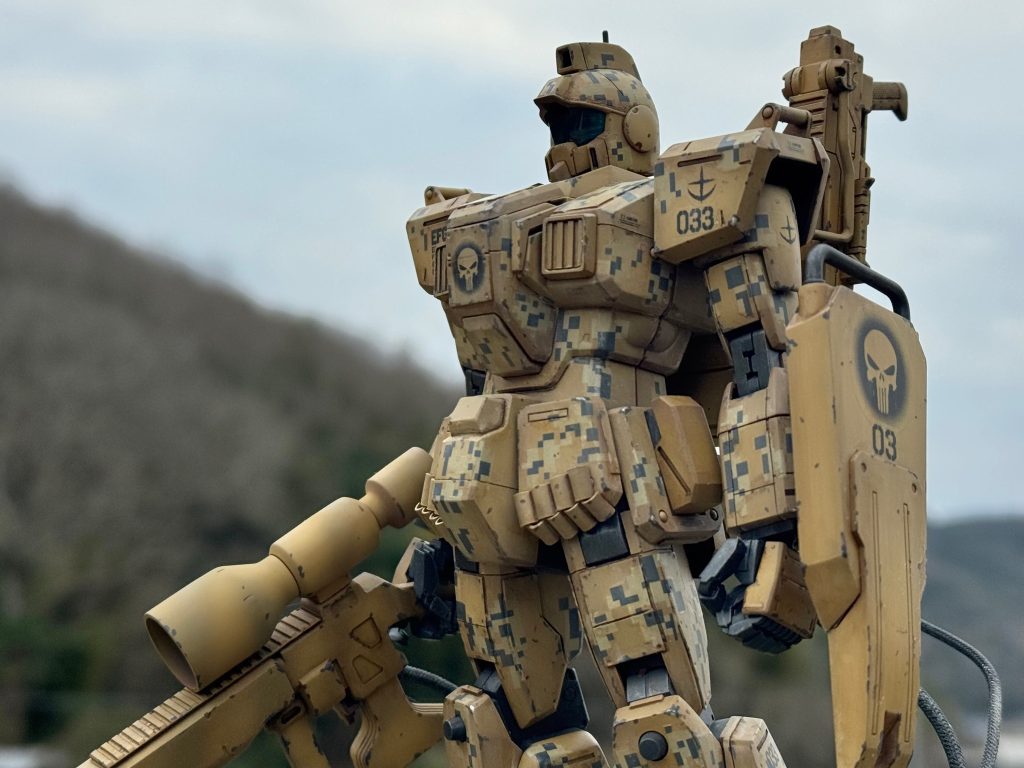 MG 1/100 ジムスナイパー
