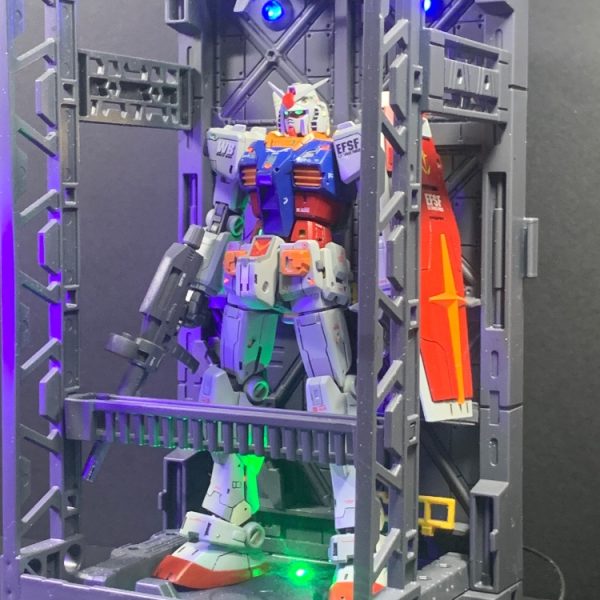 HGUC RXー78ー2 ガンダム　（ジオラマ）