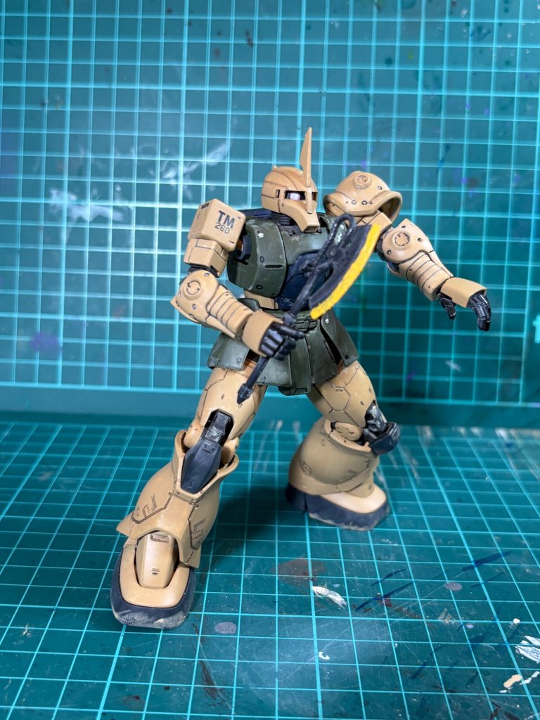 HGUC ザクI–2枚目/制作者：チュウ