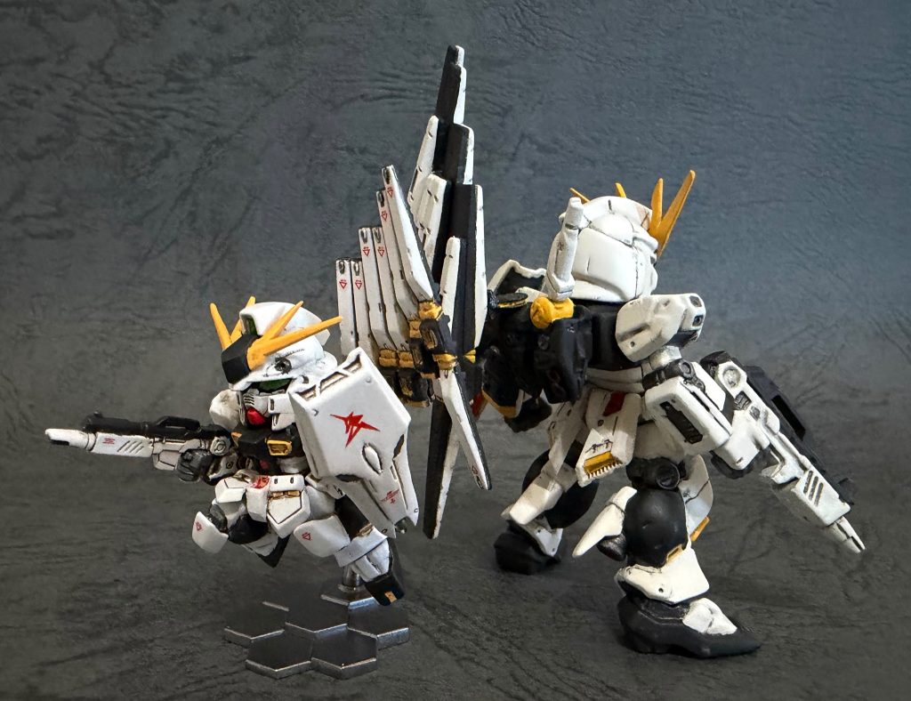 スペリオルディファイン　νガンダム　改造–2枚目/制作者：いしゅと【I.S.T.works】