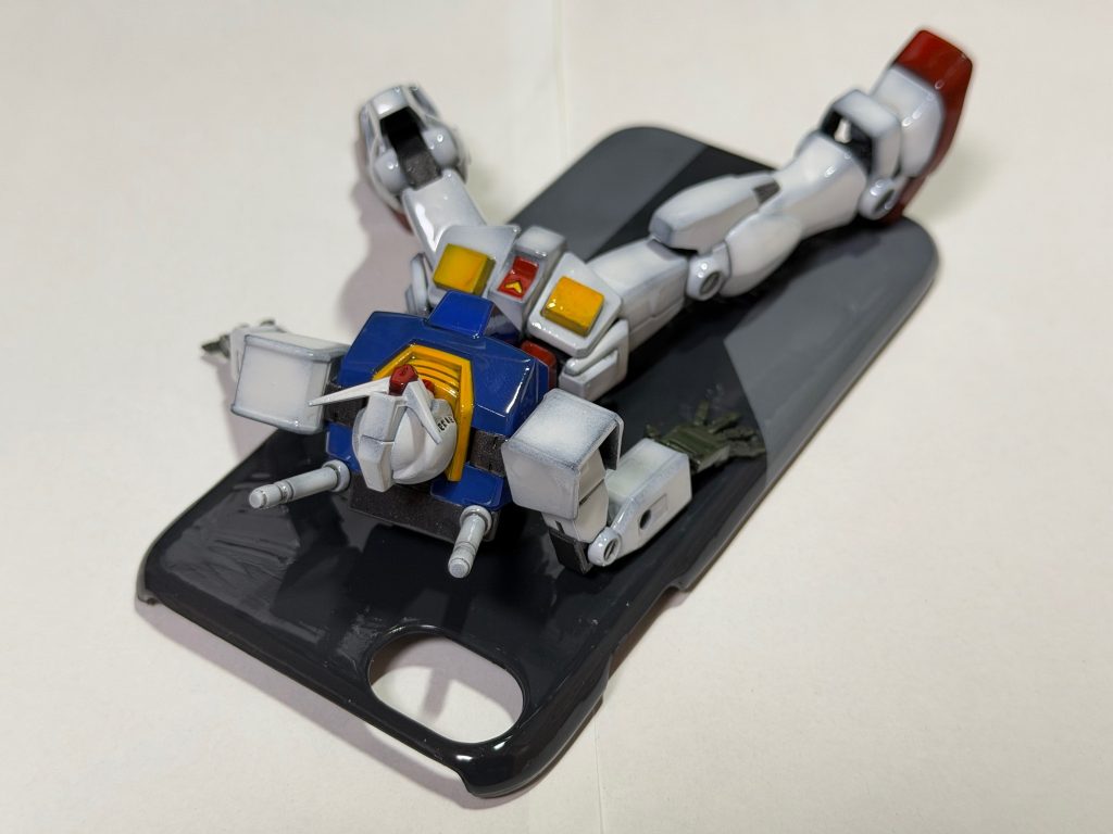 ガンダム大地に立つ–2枚目/制作者：Chokora