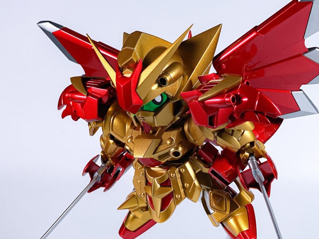 今回、ガイアパールゴールドをEXゴールドに重ねたことで理想のスペリオルドラゴン的ゴールドが表現できました！そろそろ大決戦が聴こえてきましたよね？笑