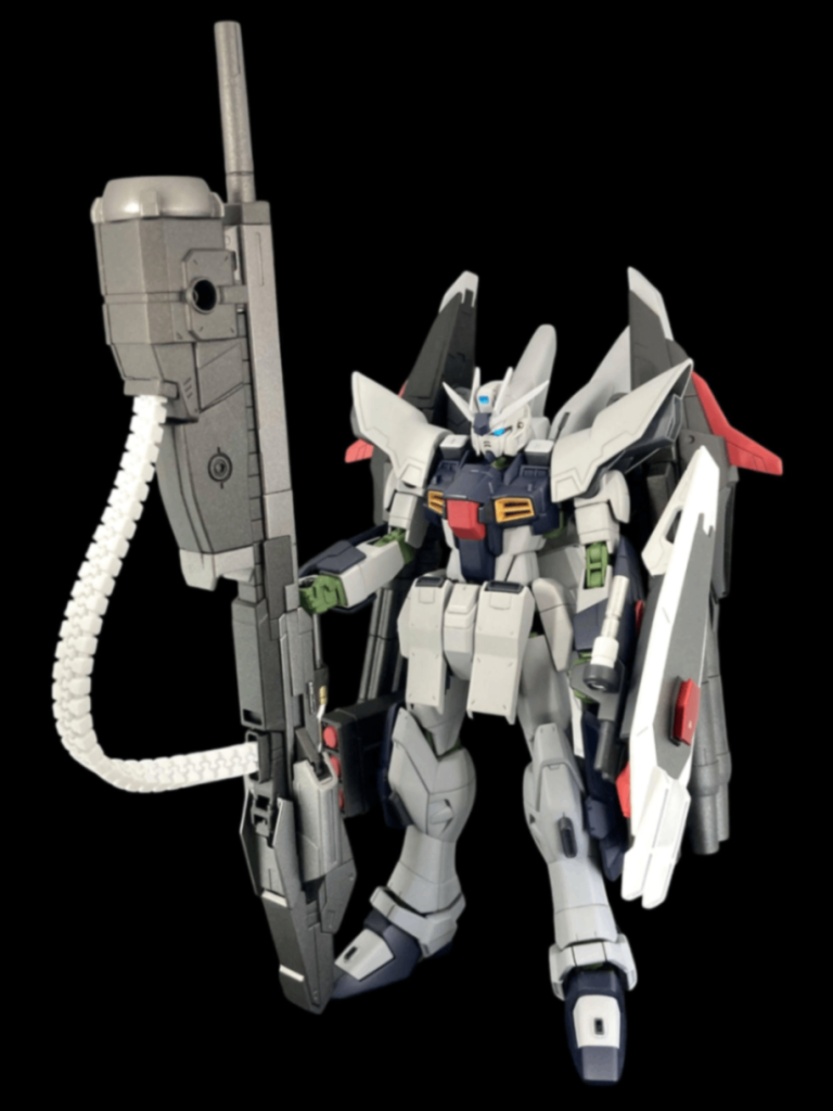 最終決戦仕様、Iフィールドメガランチャー、複合兵装シールド、脚部ミサイルポッド