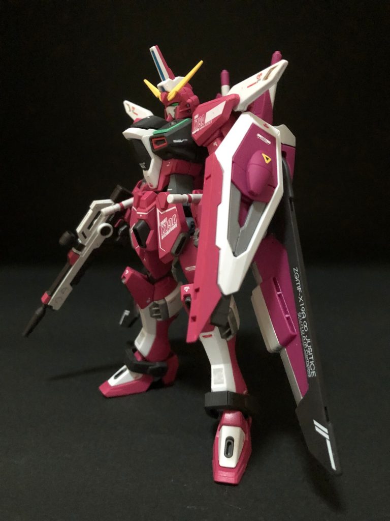今月のＳＥＥＤ　ＤＥＳＴＩＮＹ　１０月　ＨＧＣＥ インフィニットジャスティスガンダム　成形色仕上げ