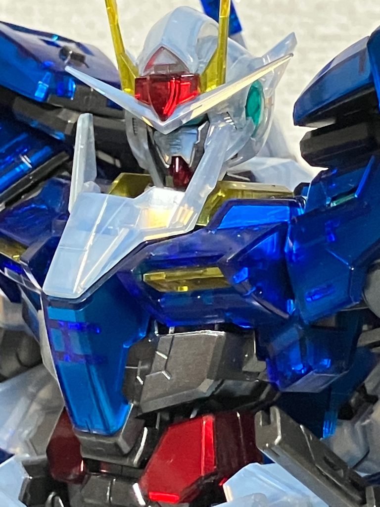 MG ダブルオーザンライザー　セブンソードG メカニカルコアメッキ風