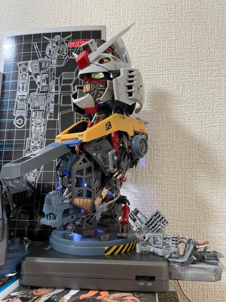 よく見ると汚いですがメカニカルになりました