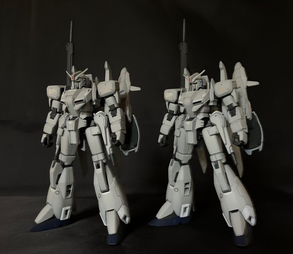 HGUCゼータプラス（ユニコーンver）黒立ち上げ塗装–4枚目/制作者：いぬわし
