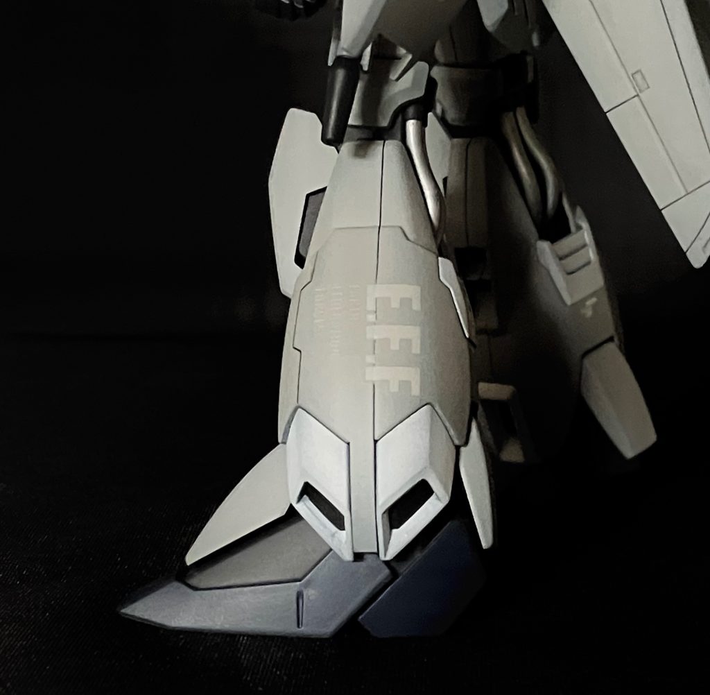 HGUCゼータプラス（ユニコーンver）黒立ち上げ塗装–5枚目/制作者：いぬわし