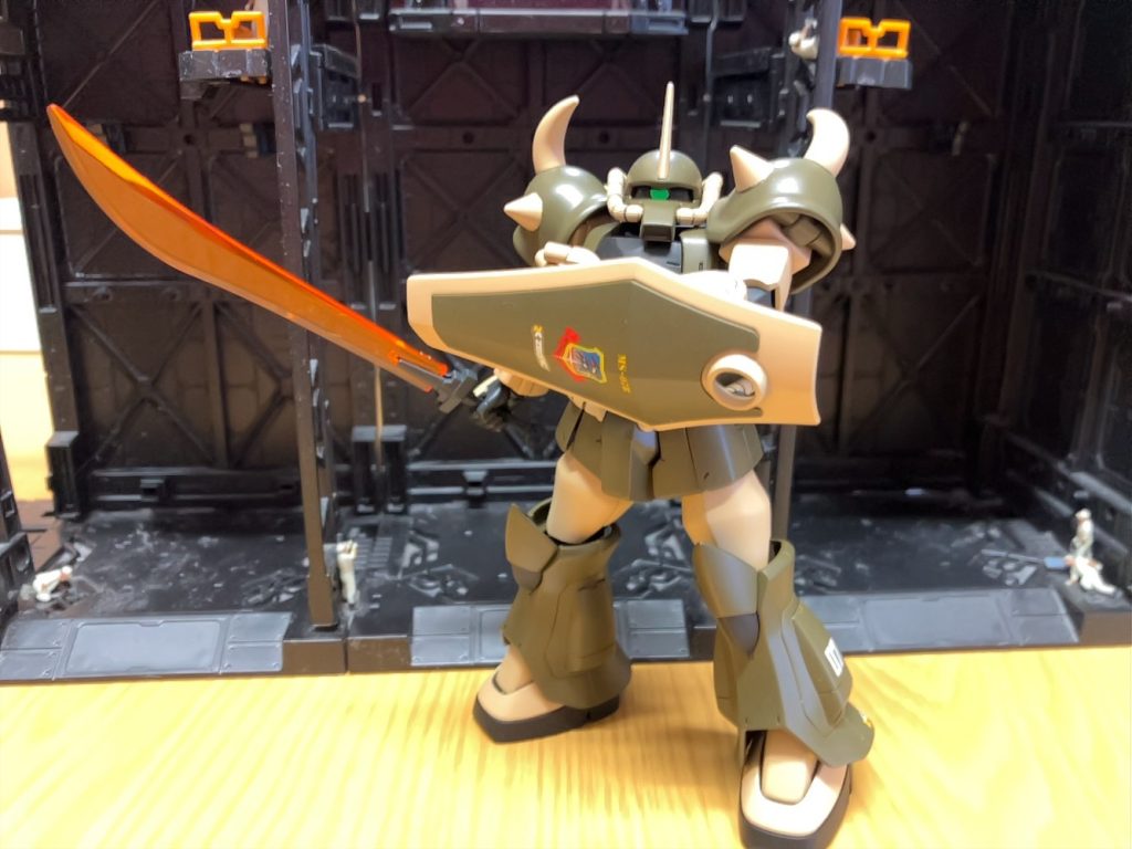 トーマス・クルツ専用グフ–2枚目/制作者：y_hahaha