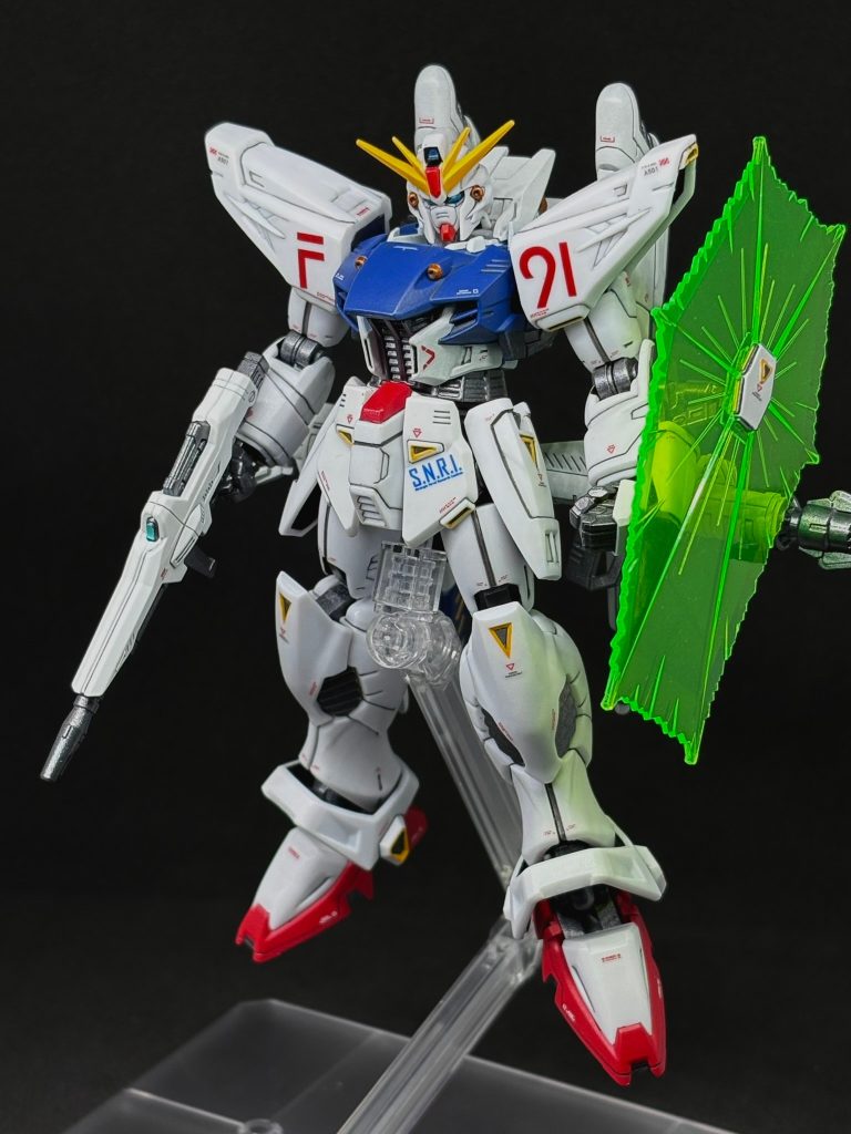 1/144 ガンダムF91 [Gフレーム+HGUC]–2枚目/制作者：nanoi_rev
