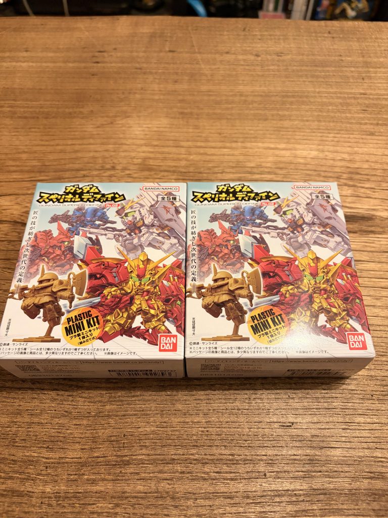 作品名：ガンダムスペリオルディファイン<p>今日の楽しみ😊ケンプファー狙いです！</p>
