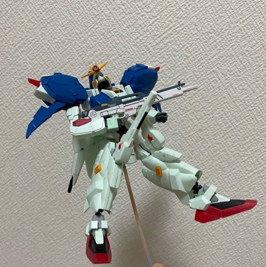 旧キットSガンダム関節可動部分塗装–2枚目/制作者：yamoaomo