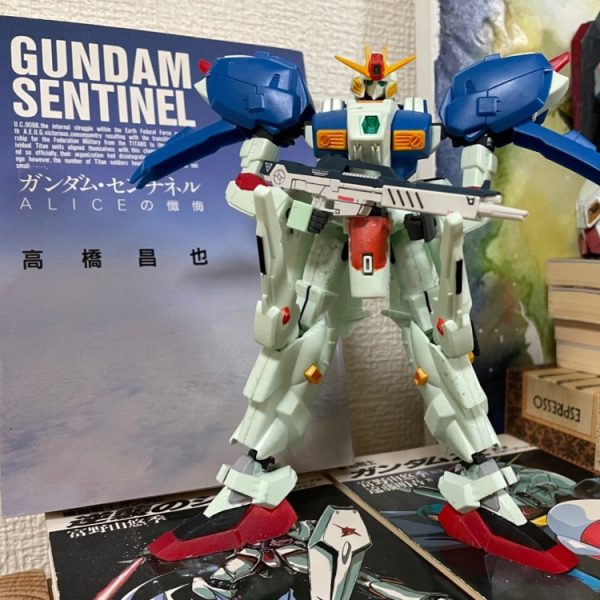 旧キットSガンダム関節可動部分塗装