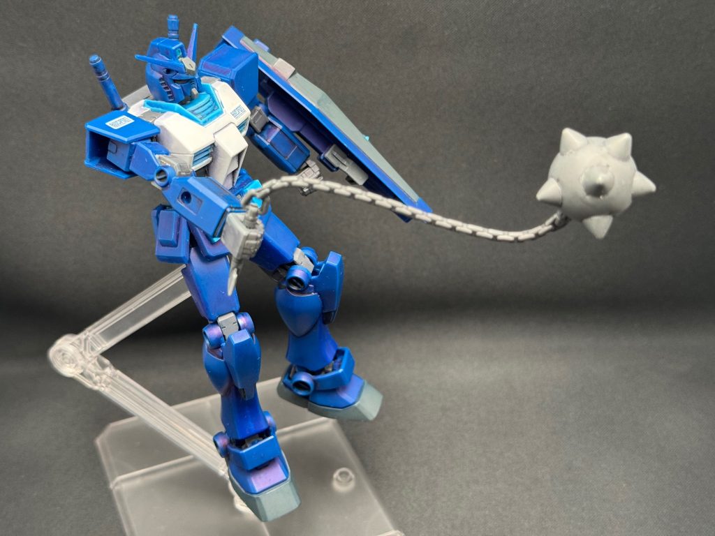 ガンダムハンマー…鎖は短め＆固定、ハイパーハンマーは付いてきません(´-`　)