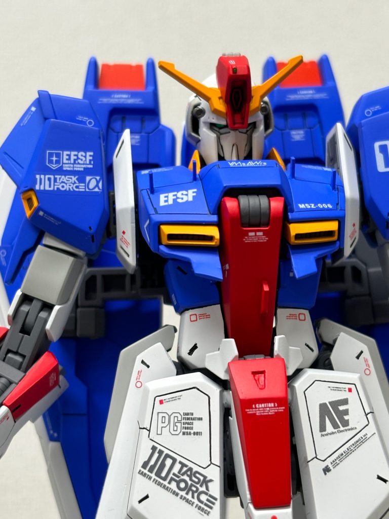 ゼータガンダム　タスクフォースα所属機–2枚目/制作者：キンメジガー