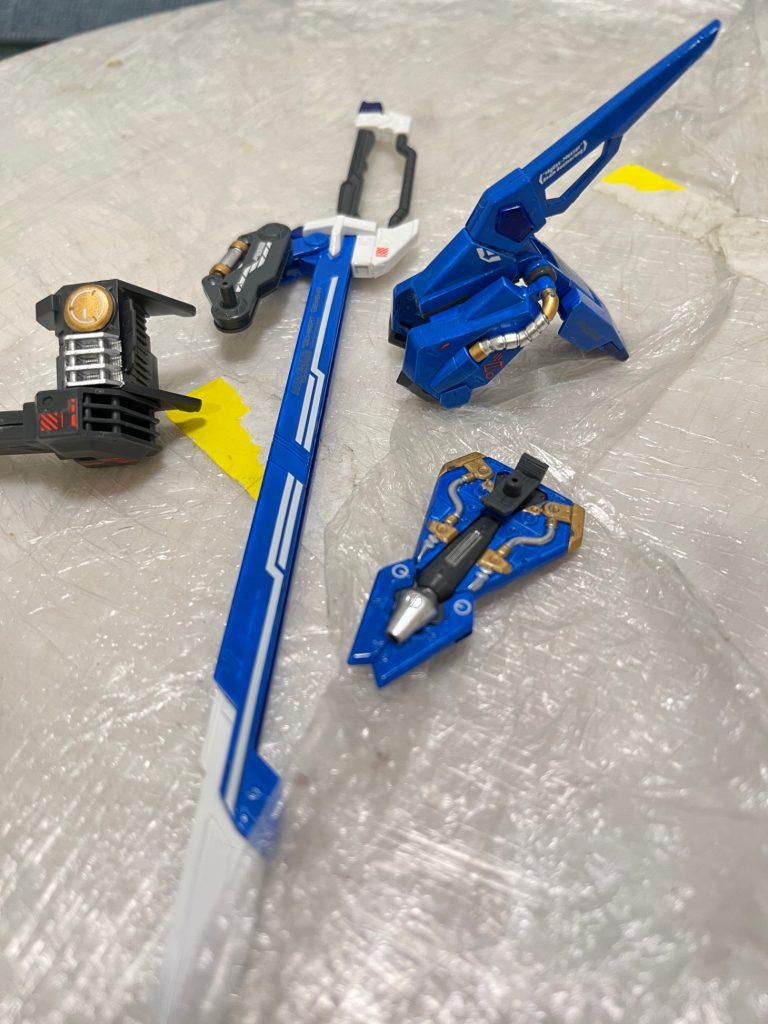 出番はなかったソードストライカーです。