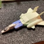 MGのコアファイターと合体！って意外とデカいじゃんw接続部分どうしようか考えてた[…]