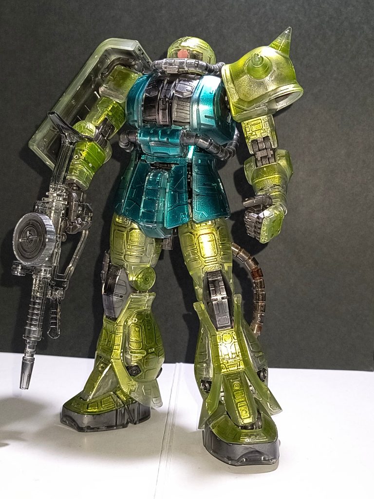 機動戦士ガンダム展　MGメカニカルクリアザク