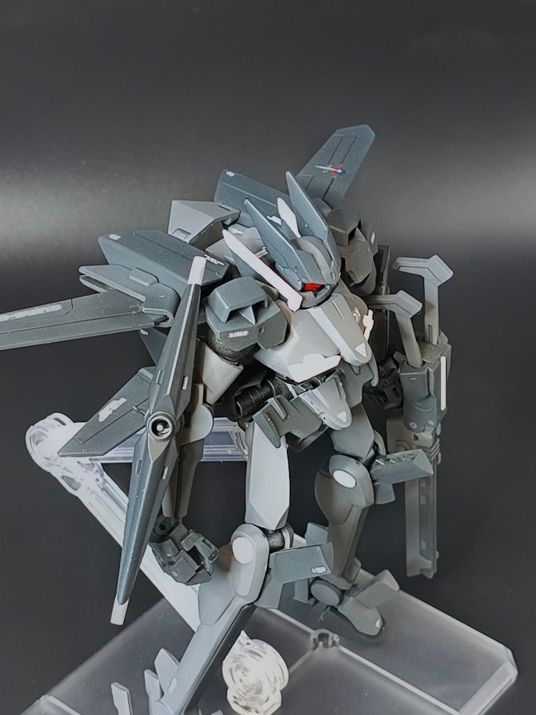 HG グラハム　ユニオンフラッグカスタム　ロービジ全塗装–2枚目/制作者：takechan