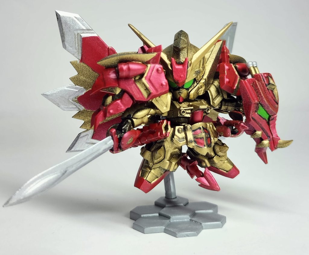 ちっちゃいながらも素晴らしい造形で大満足(gundam-kao3)最後までご覧いただきありがとうございました✨️