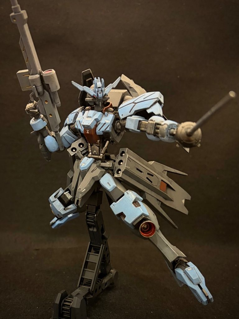 ガンダムヴィダール 〜合わせ目や塗り分けをがんばった
