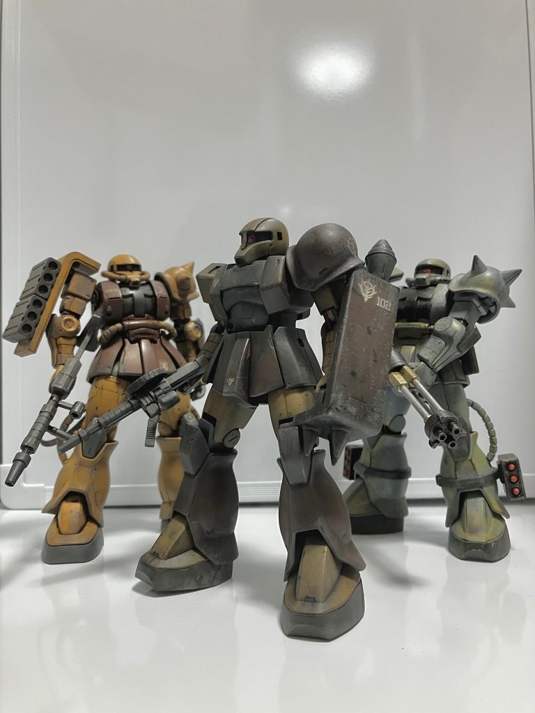 地上戦用ザクⅠ（旧ザク）–5枚目/制作者：ヒロタカ