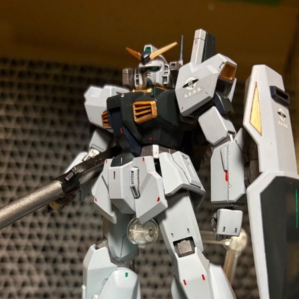 ガンダムmk-2(リアルタイプカラー)筆塗り全塗装