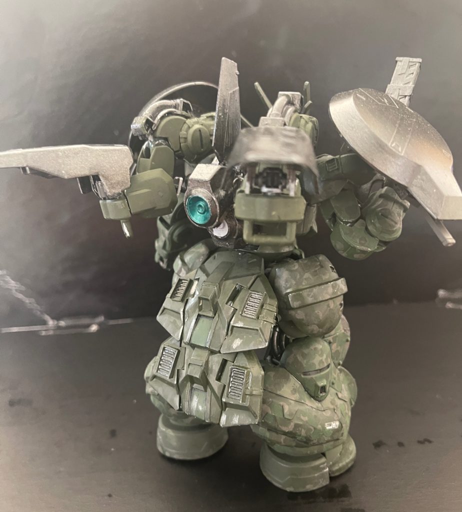 サブアームのつもりで作りましたがキャノン形態にも使えるかなと。