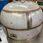 うーん、質感が金属質ですねー😮…ボール？紙粘土と発泡スチロールで作ります✨[…]