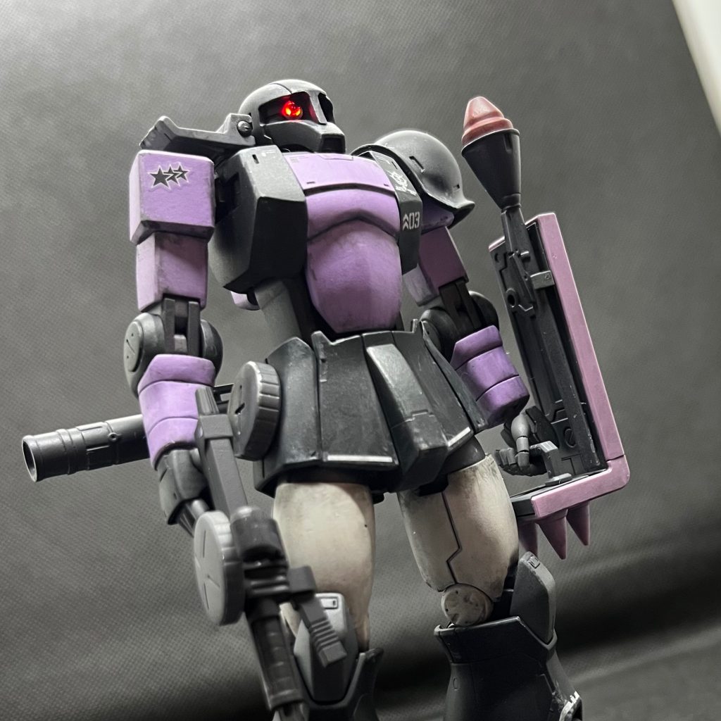ＨＧ ザクI 黒い三連星仕様